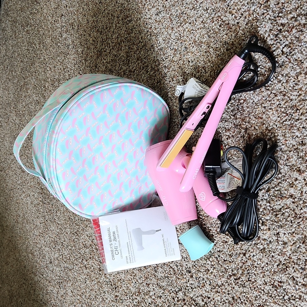 Limited Edition Barbie Travel Set by Chi